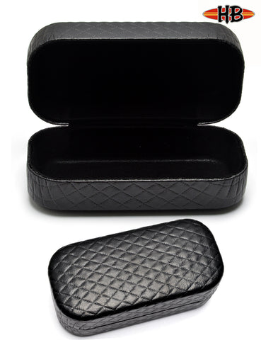 TUFTED QUILTED HARD CASE BLACK