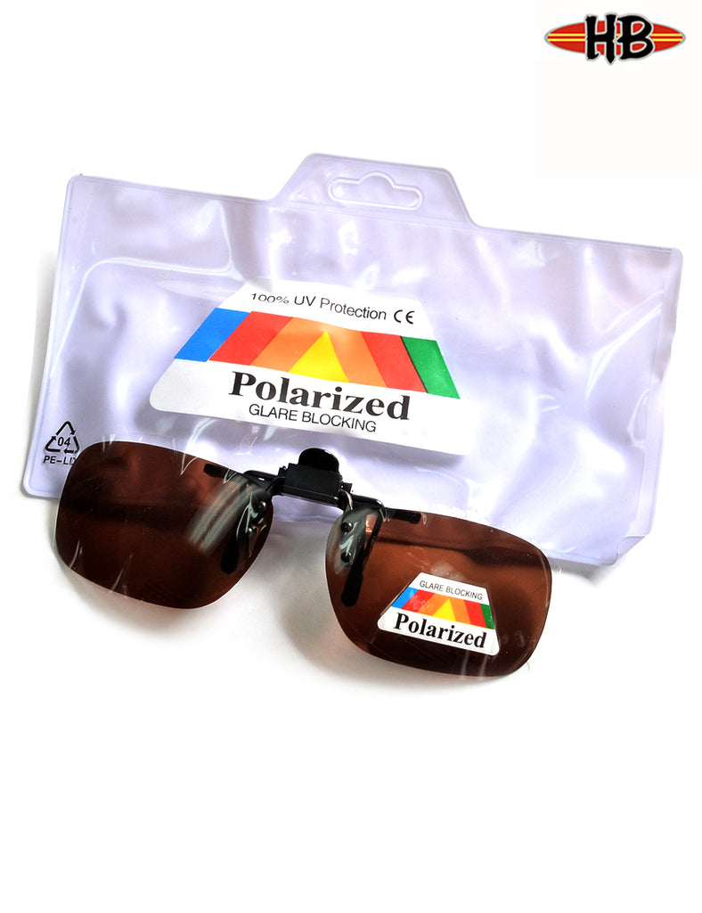 CLIP-ONS POLARIZED 52MM BRONZE