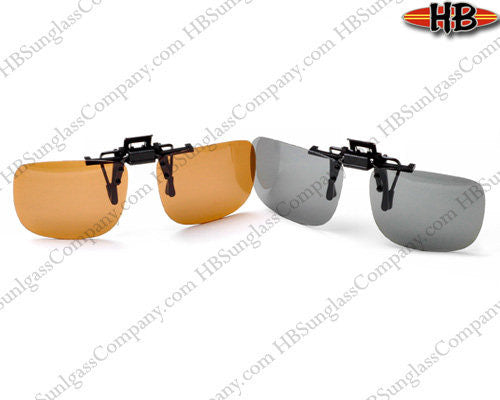 CLIP-ONS POLARIZED 50P - HB Sunglass Company