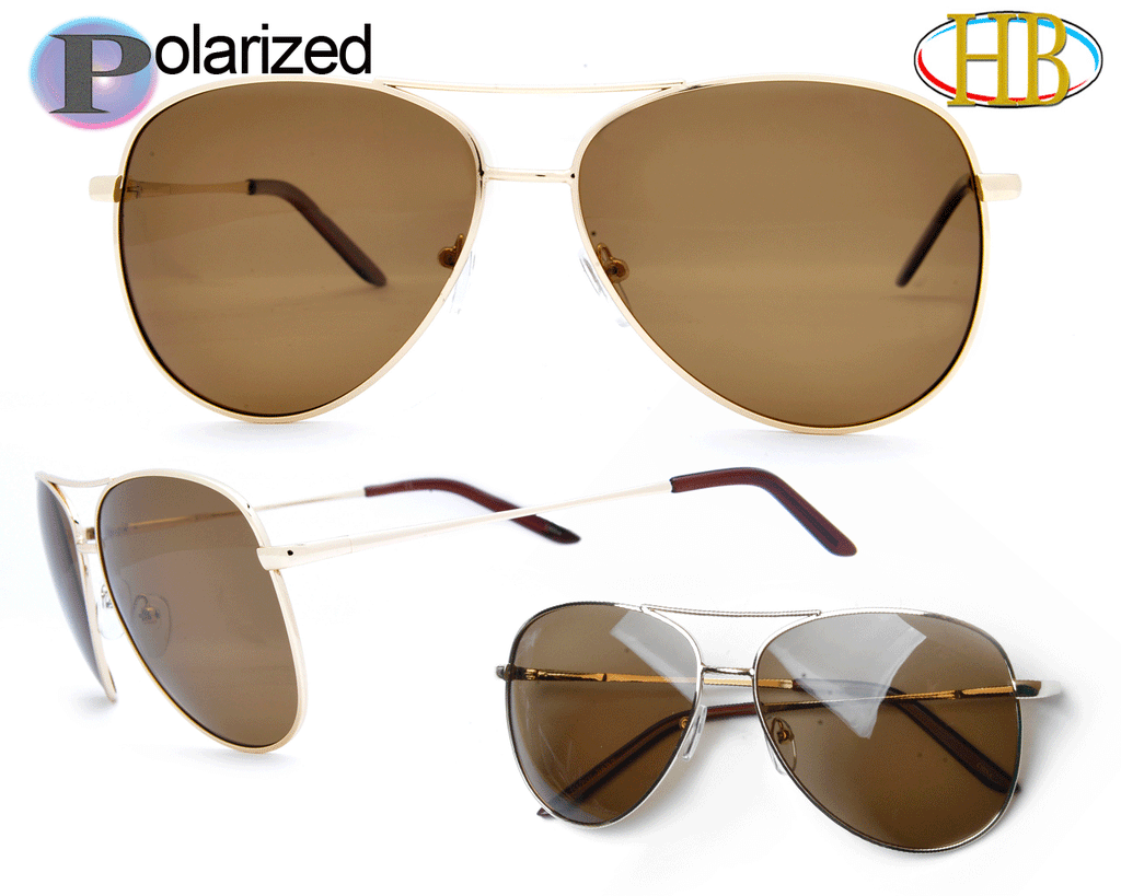 AVIATOR POLARIZED 52 - HB Sunglass Company